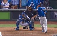 Jose Bautista with a clutch game tying homer