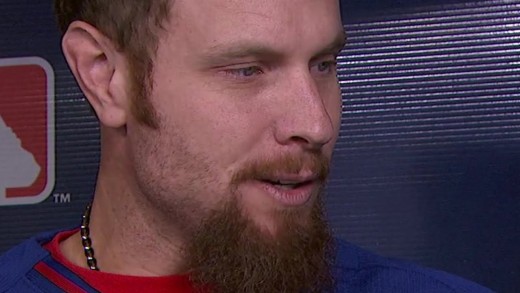 Josh Hamilton’s emotional return to the MLB postseason