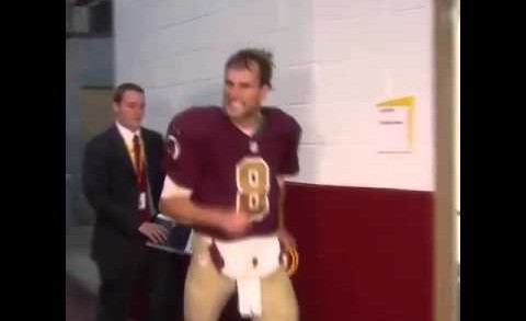 Kirk Cousins yells “you like that” at Washington Redskins reporters