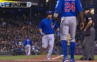 Kyle Schwarber crushes a homer out of PNC Park