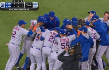 New York Mets advance to the NLCS to face the Chicago Cubs
