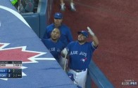 Blue Jays fans pelt field with beers & hit children in the stands