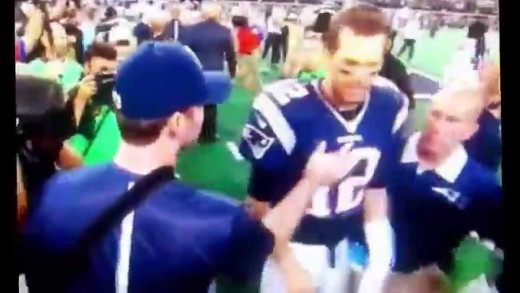 Tony Romo tells Tom Brady “See you in February” after loss