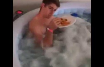 UCLA QB Josh Norman’s dorm room hot tub