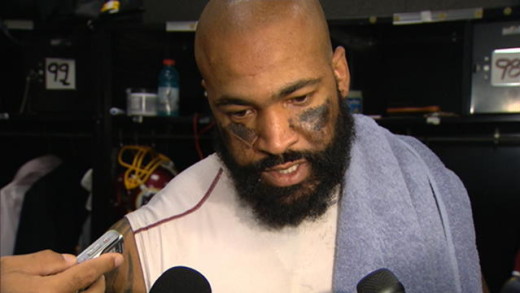 Jason Hatcher says refs biased because of Redskins team name