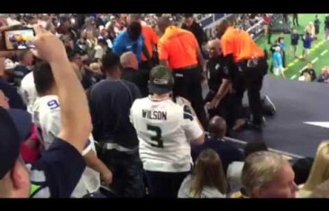 Cops arrest rowdy Cowboys fan