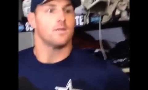 Dez Bryant altercation with reporters during Jason Witten interview