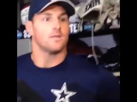 Dez Bryant altercation with reporters during Jason Witten interview