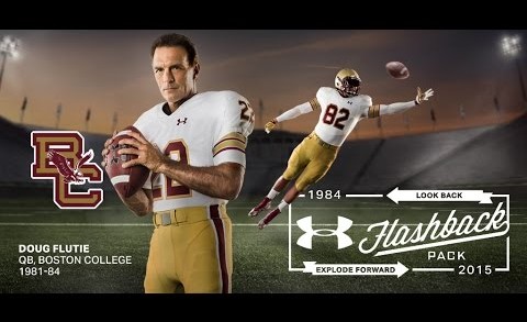 Doug Flutie UA flashback of Boston College Hail Mary