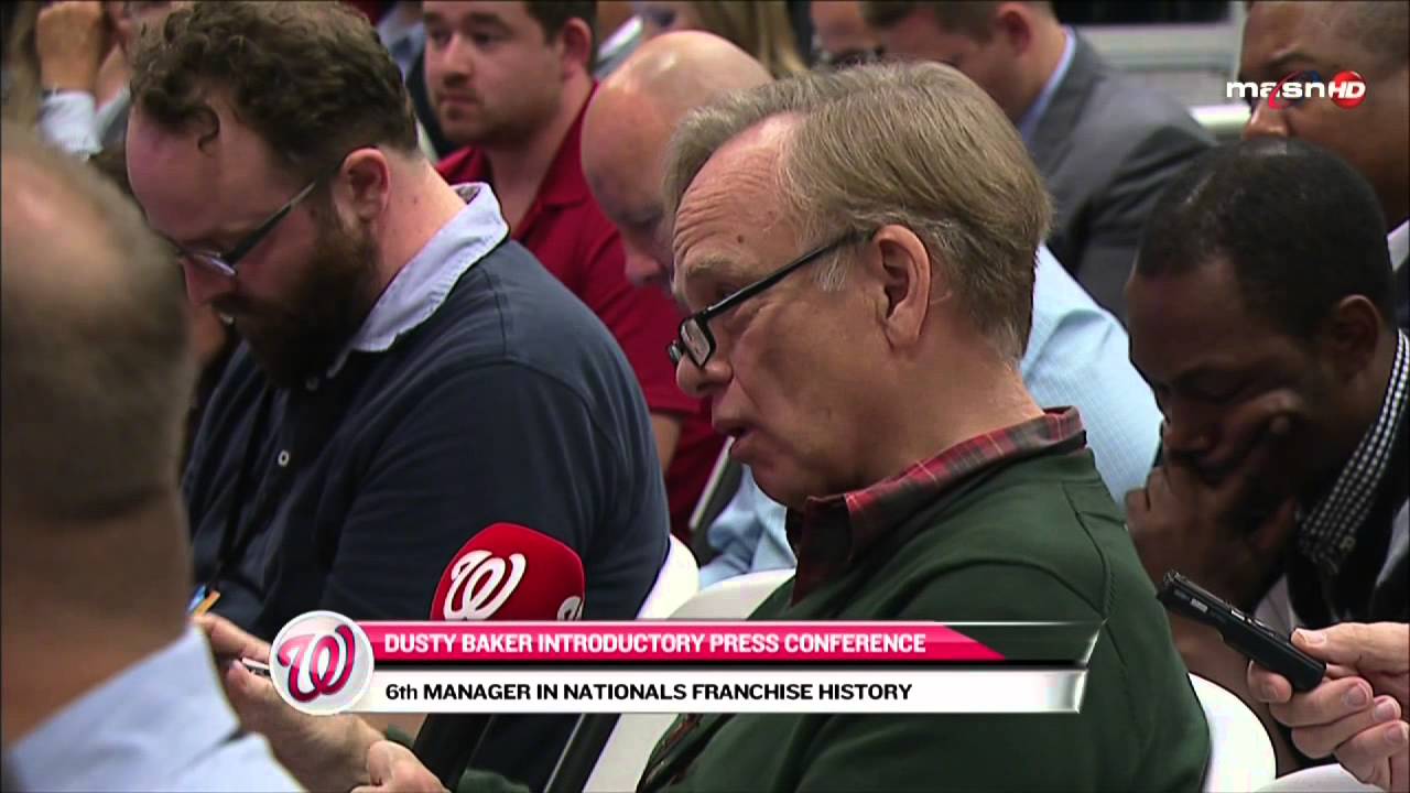 Dusty Baker introduced as the Nationals new manager (Full Press Conference)
