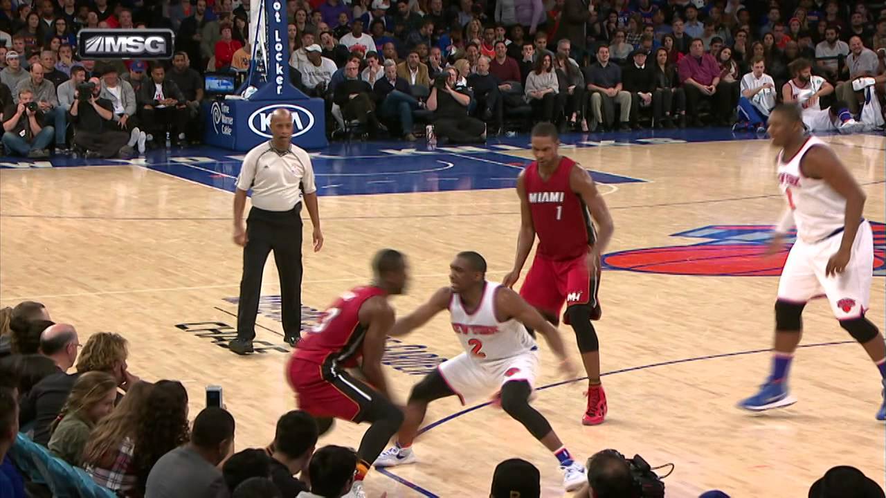 Dwyane Wade sends Langston Galloway flying with this nasty crossover