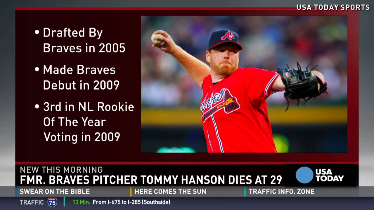 Ex-Braves pitcher Tommy Hanson dies at 29