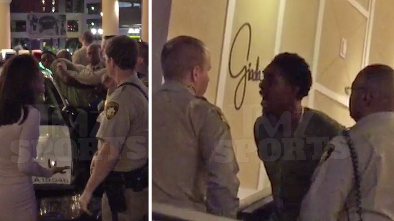Footage of Lou Williams arrest in Las Vegas for 