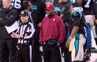 Hilarious: Cam Newton makes fun of young ref