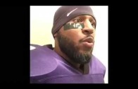 Hilarious Ray Lewis Halloween impersonation