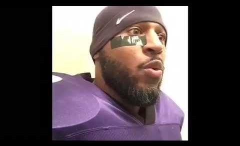 Hilarious Ray Lewis Halloween impersonation