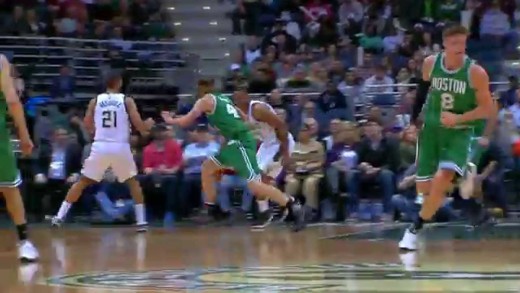 Jabari Parker breaks Kelly Olynyk’s ankles