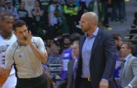Jason Kidd slaps ball out of refs hand & gets ejected