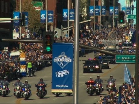 Kansas City parade celebrates Royals' victory