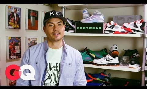 Kansas City Royals pitcher Jeremy Guthrie takes us inside his sneaker vault