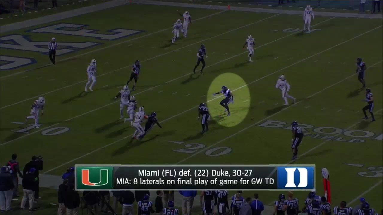 Miami's game-winning TD shouldn't have counted