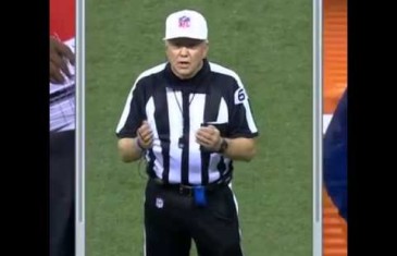NFL ref changes call while announcing his decision