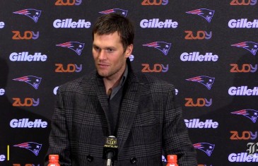 Tom Brady discusses “Rex Ryan” audible with the media