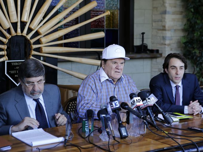 Bizarre: Pete Rose news conference on being denied for reinstatement
