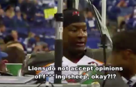 Jameis Winston says “lions don’t accept opinions of fucking sheep” to teammate