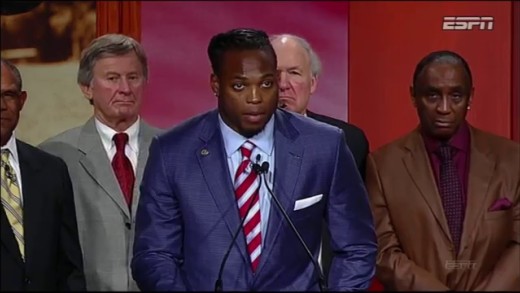 Alabama RB Derrick Henry speaks on winning the Heisman Trophy