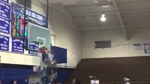 Arizona State commit N’Keal Harry smashes backboard with dunk