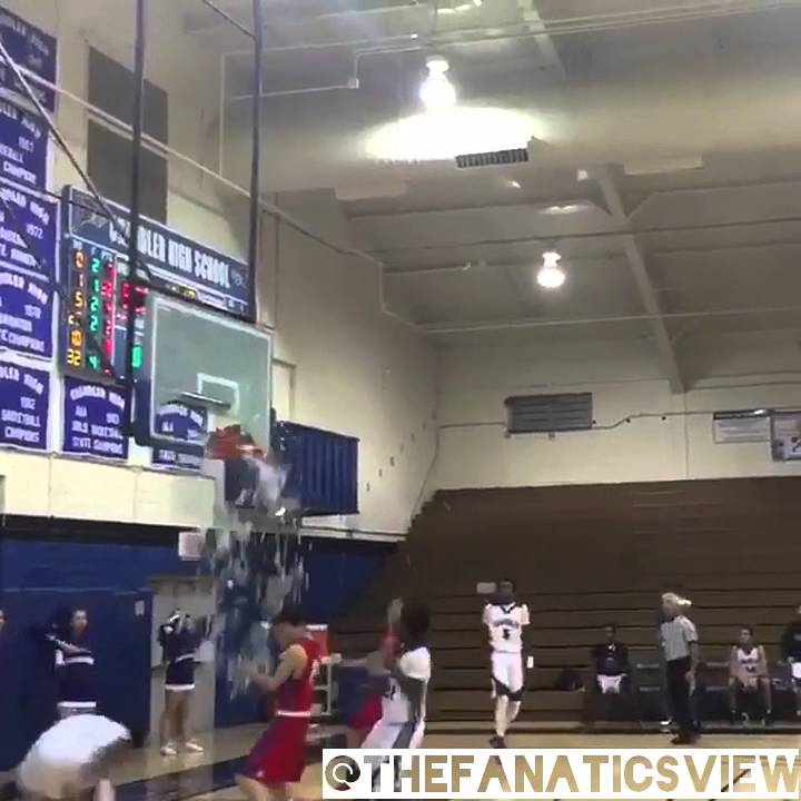 Arizona State commit N’Keal Harry smashes backboard with dunk