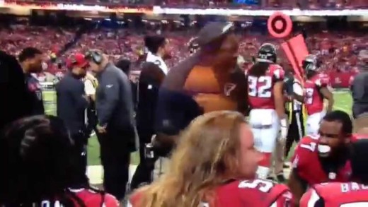 Atlanta Falcons coach Bryan Cox hilariously curses at towel boys