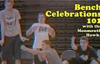 Bench Celebrations 101 with the Monmouth Hawks