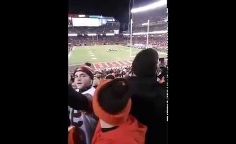 Blocked field goal play through the eyes of a Cleveland Browns fan