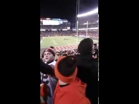 Blocked field goal play through the eyes of a Cleveland Browns fan