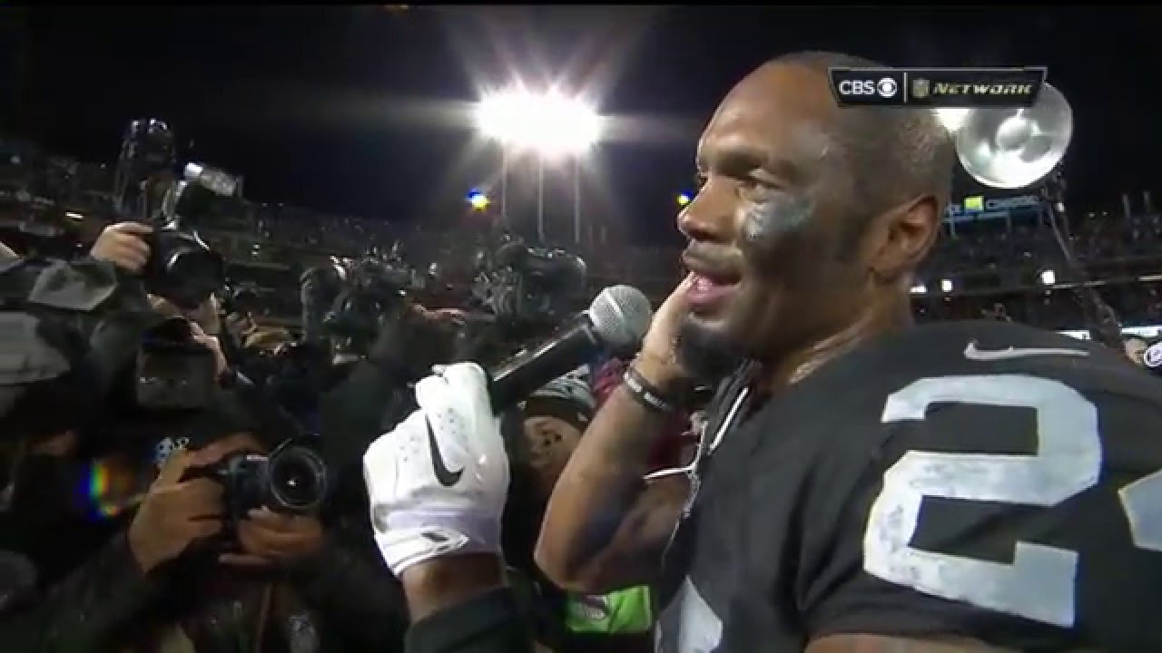 Charles Woodson speech after his final home game in Oakland