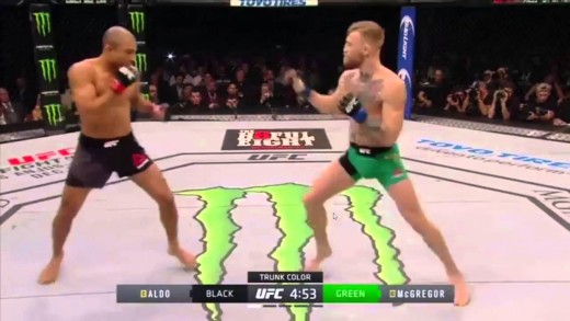 Conor McGregor knocks out out Jose Also in 13 seconds!