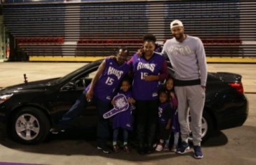 DeMarcus Cousins surprises family with a new car