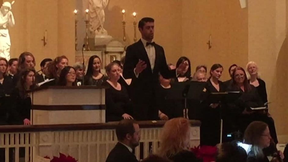 Ravens kicker Justin Tucker sings lead in church choir