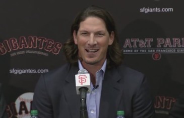 Jeff Samardzija speaks on joining the San Francisco Giants