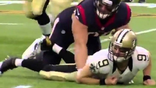 JJ Watt trolls the New Orleans Saints offensive line