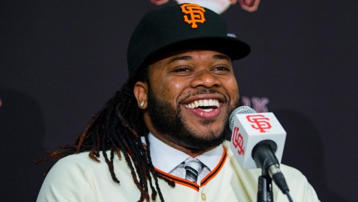 Johnny Cueto on signing with Giants: “This is a team of champions”