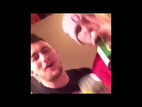Johnny Manziel sings along to Future while possibly drinking on Christmas Eve