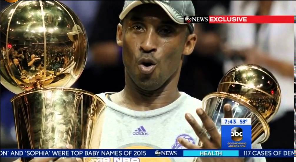Kobe Bryant interview with Good Morning America on his retirement