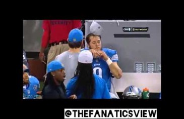 Matthew Stafford, Calvin Johnson & the Detroit Lions priceless reaction to Hail Mary