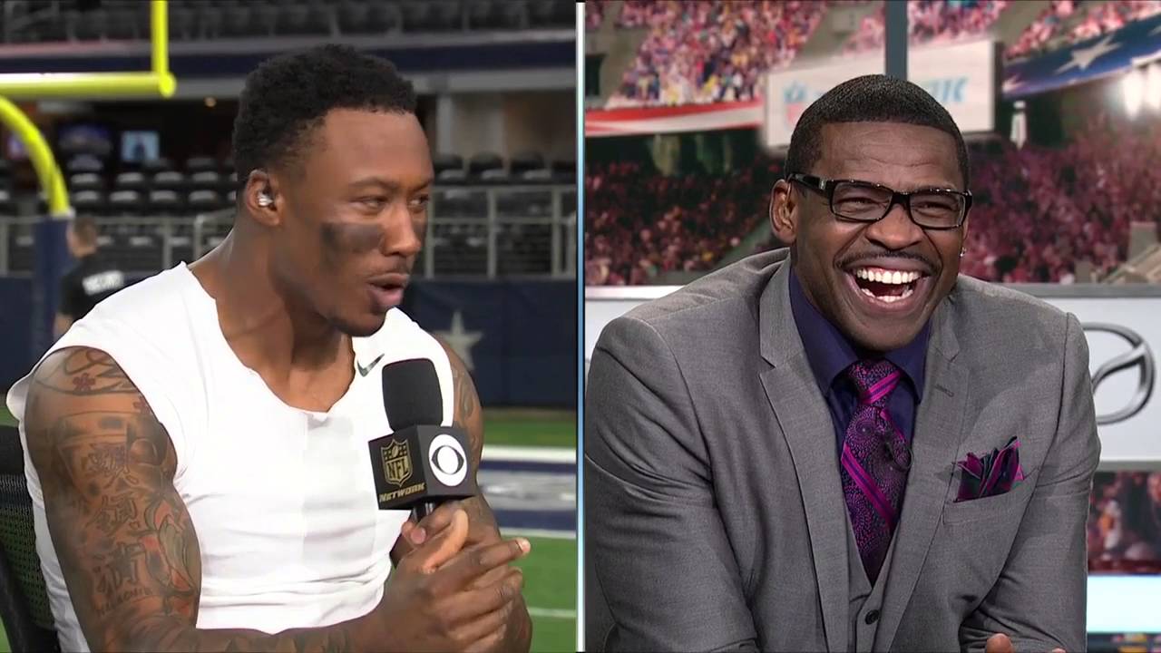 Brandon Marshall does a hilarious Michael Irvin impersonation
