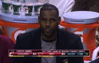 Miami Heat fans chant “LeBron is tired” in LeBron’s return