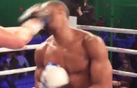Actor Michael B. Jordan took real punches filming the movie Creed