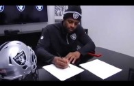 Michael Crabtree signs 4 year extension with the Oakland Raiders